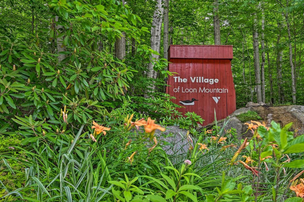 Village Of Loon Mtn Condo With Fireplace And Balcony! Lincoln Extérieur photo