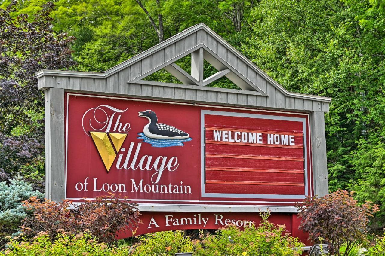 Village Of Loon Mtn Condo With Fireplace And Balcony! Lincoln Extérieur photo